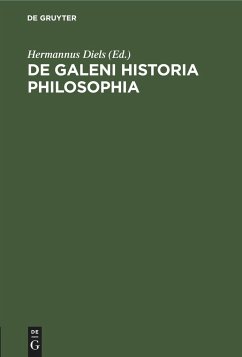 De Galeni historia philosophia