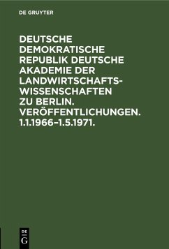 Cover Veröffentlichungen. 1.1.1966-1.5.1971