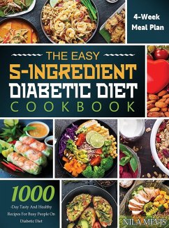 The Easy 5-Ingredient Diabetic Diet Cookbook - Mevis, Nila