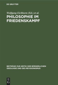 Philosophie im Friedenskampf