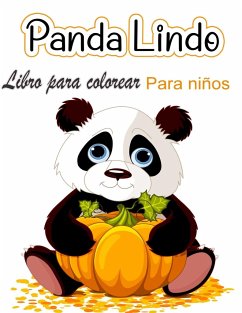 Libro para colorear del lindo panda para niños - Haynes, Austin