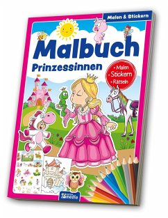 Cover Malbuch Prinzessinnen