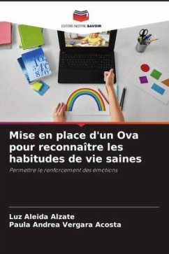 Mise en place d'un Ova pour reconnaître les habitudes de vie saines - Alzate, Luz Aleida;Vergara Acosta, Paula Andrea