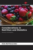 Considerations in Nutrition and Dietetics