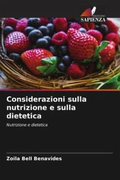 Considerazioni sulla nutrizione e sulla dietetica - Bell Benavides, Zoila