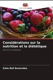 Considérations sur la nutrition et la diététique