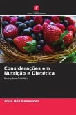 Considerações em Nutrição e Dietética