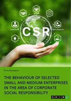 The Behaviour of Selected Small and Medium Enterprises in the Area of Corporate Social Responsibility (eBook, ePUB)