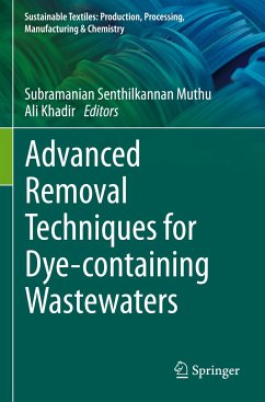 Advanced Removal Techniques for Dye-containing Wastewaters