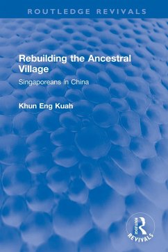 Cover Rebuilding the Ancestral Village (eBook, PDF)
