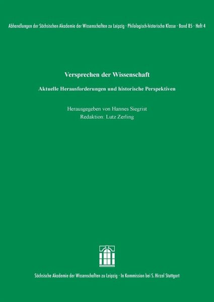 Versprechen der Wissenschaft (eBook, PDF) Versprechen der Wissenschaft (eBook, PDF)