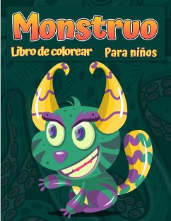 Libro para colorear monstruos para niños - Haynes, Austin