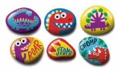 Rock Painting Dinosaurs - Byford, Bonny