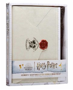 Harry Potter: Hogwarts Acceptance Letter Journal and Wand Pen Set - Insights