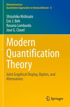 Modern Quantification Theory - Nishisato, Shizuhiko;Beh, Eric J.;Lombardo, Rosaria