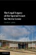 The Legal Legacy of the Special Court... - Bild 1
