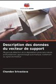 Description des données du vecteur de support