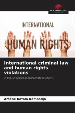 Cover International criminal law and human rights violations