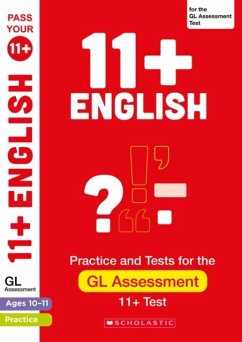 Cover 11+ English Practice and Test for the GL Assessment Ages 10-11