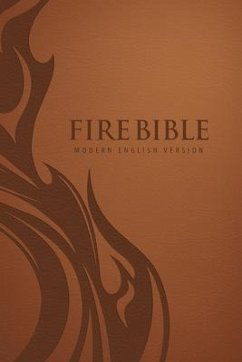 Mev Fire Bible: Brown Leather-Like Cover - Modern English Version - Publishers, Life; Charisma House