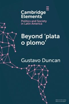 Beyond 'Plata O Plomo' - Duncan, Gustavo (Universidad EAFIT, Colombia)