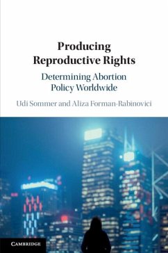 Producing Reproductive Rights - Sommer, Udi; Forman-Rabinovici, Aliza