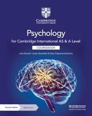Cambridge International as & a Level Psychology Coursebook with Digital Access (2 Years) - Russell, Julia; Gauntlett, Lizzie; Papaconstantinou, Amy