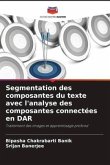 Segmentation des composantes du texte avec l'analyse des composantes connectées en DAR