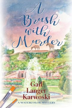 A Brush with Murder - Karwoski, Gail Langer