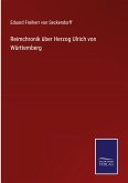 Reimchronik über Herzog Ulrich von Württemberg