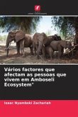 Vários factores que afectam as pessoas que vivem em Amboseli Ecosystem"