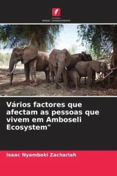 Vários factores que afectam as pessoas que vivem em Amboseli Ecosystem