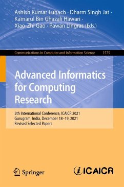 Advanced Informatics for Computing Research (eBook, PDF)