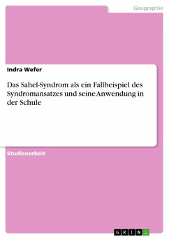 Das Sahel-Syndrom als ein Fallbeispiel des Syndromansatzes und seine Anwendung in der Schule (eBook, ePUB) - Wefer, Indra