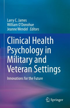 Cover Clinical Health Psychology in Military and Veteran Settings
