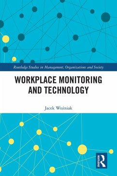 Workplace Monitoring and Technology (eBook, PDF) - Wozniak, Jacek