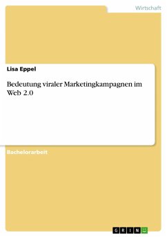 Bedeutung viraler Marketingkampagnen im Web 2.0 (eBook, ePUB)