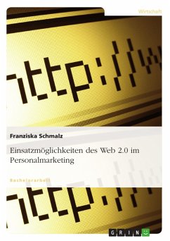 Einsatzmöglichkeiten des Web 2.0 im Personalmarketing (eBook, ePUB) - Schmalz, Franziska
