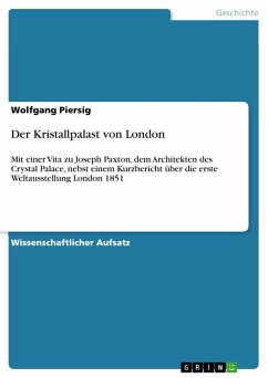 Der Kristallpalast von London (eBook, ePUB) - Piersig, Wolfgang
