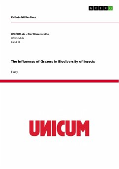 The Influences of Grazers in Biodiversity of Insects (eBook, ePUB)