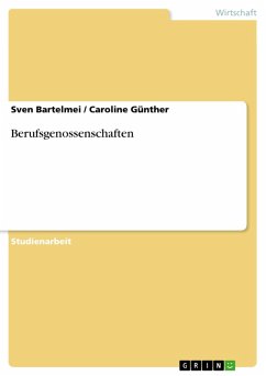 Cover Berufsgenossenschaften (eBook, ePUB)