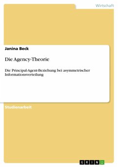 Die Agency-Theorie (eBook, ePUB)