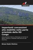 Importanti concessioni alla stabilità nella parte orientale della RD Congo