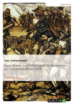 Bauernkrieg und Frühbürgerliche Revolution im Geschichtsbild der DDR (eBook, ePUB)