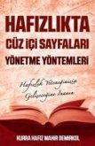 Hafizlikta Cüz Ici Sayfalari Yönetme Yöntemleri