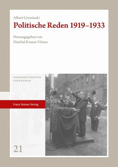 Politische Reden 1919-1933 (eBook, PDF) - Grzesinski, Albert