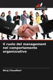 Il ruolo del management nel comportamento organizzativo