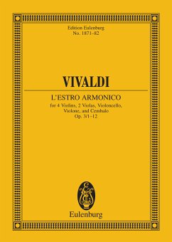 L'Estro Armonico (eBook, PDF) - Vivaldi, Antonio