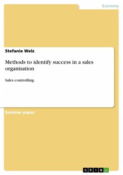 Methods to identify success in a sales organisation (eBook, ePUB)