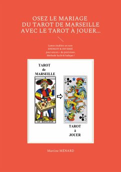 Osez le mariage du tarot de Marseille avec le tarot à Jouer... (eBook, ePUB) - Ménard, Martine
